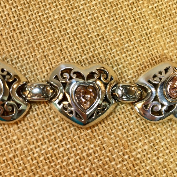 Brighton Bracelet Divinity Heart Pink Crystal - Picture 3 of 7
